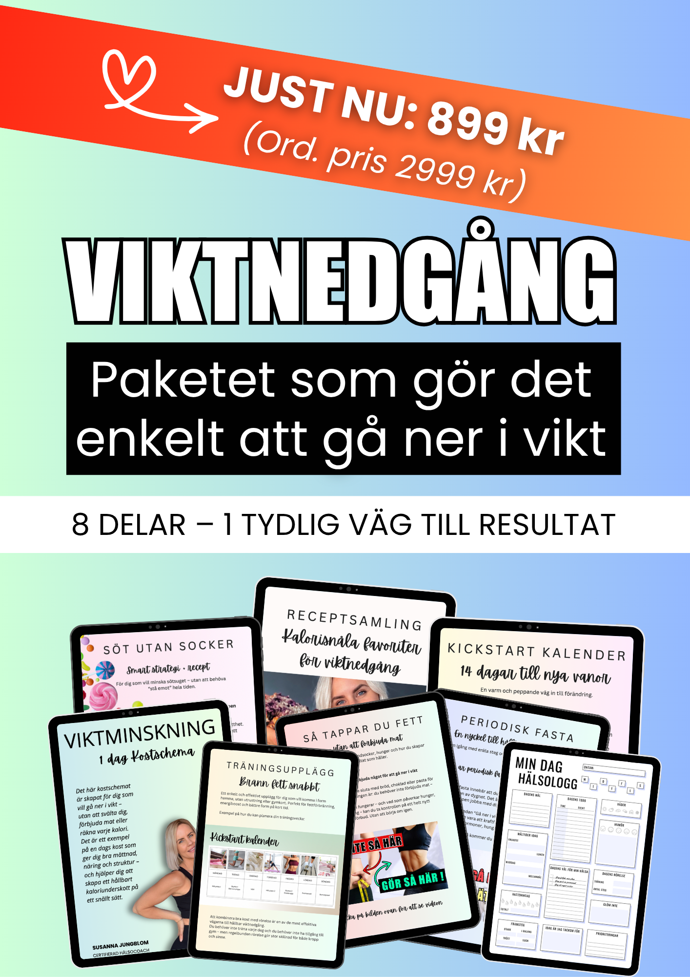 Viktnedgång paketet - 8 program för en lyckad viktnedgång