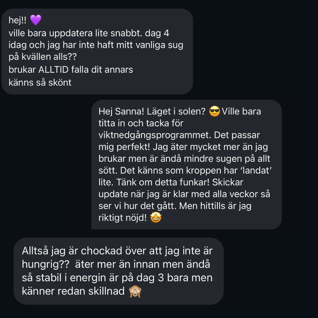 HÄLSOSAM VIKTNEDGÅNG — 28 DAGAR