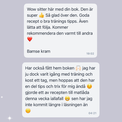 Boken Kickstart med HälsoSanna