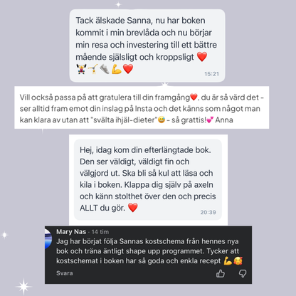 Boken Kickstart med HälsoSanna