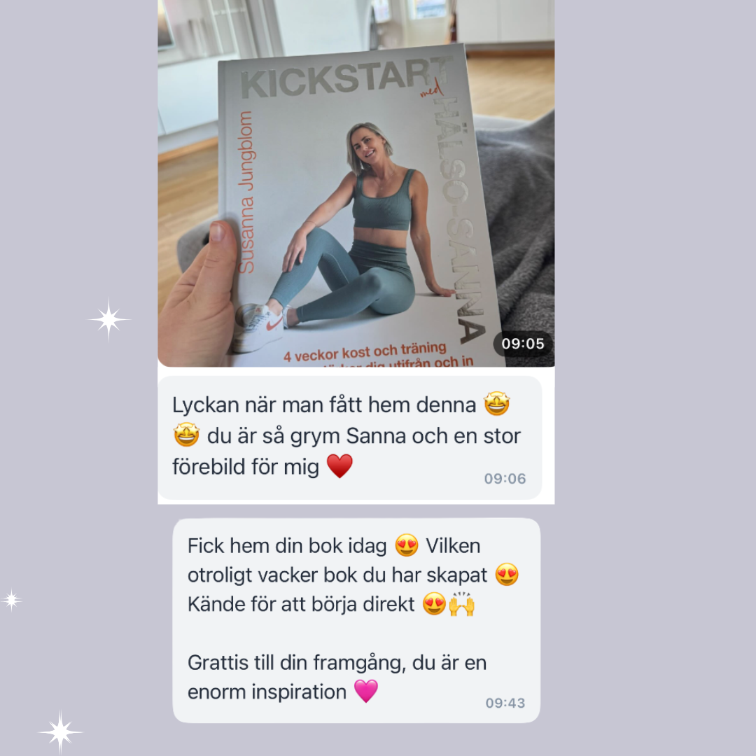 Boken Kickstart med HälsoSanna