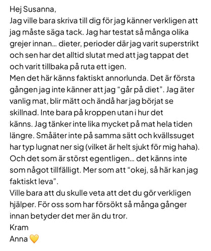 HÄLSOSAM VIKTNEDGÅNG — 28 DAGAR