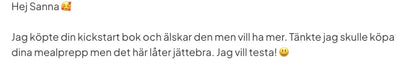 Boken Kickstart med HälsoSanna
