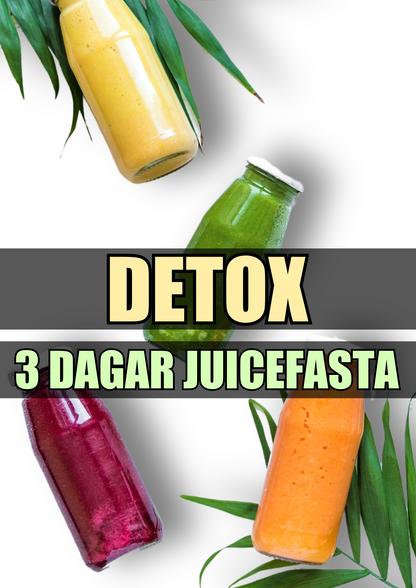 DETOX - 3 dagars juicefasta