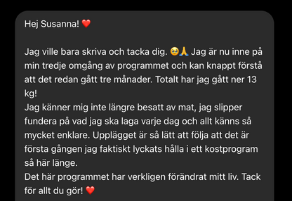 HÄLSOSAM VIKTNEDGÅNG — 28 DAGAR