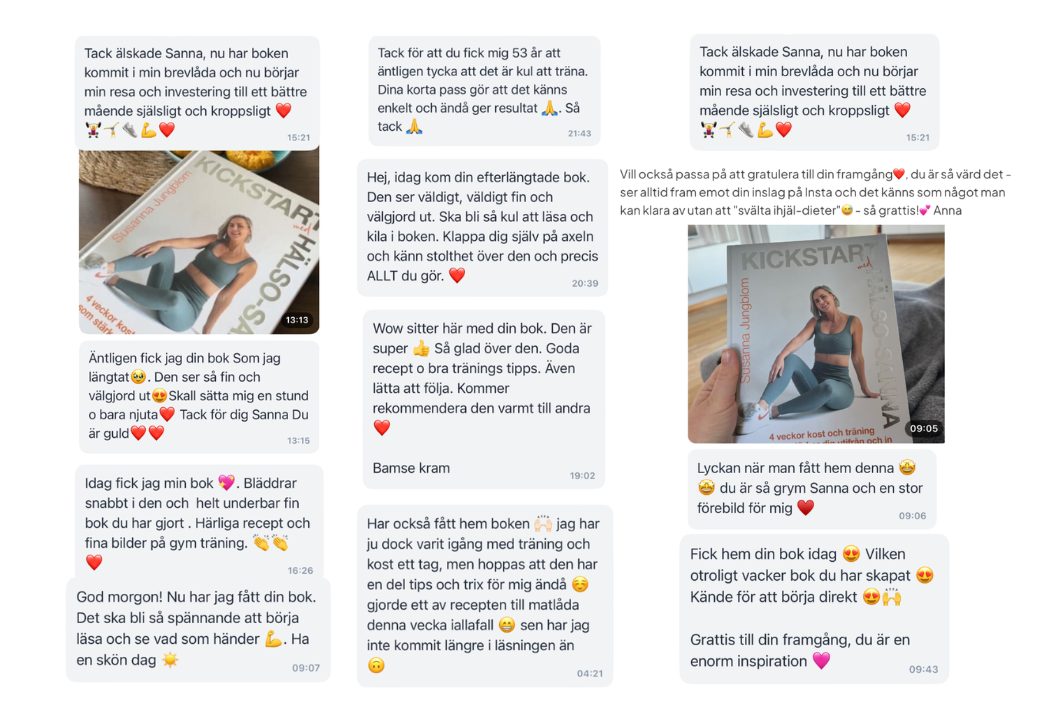 Boken Kickstart med HälsoSanna