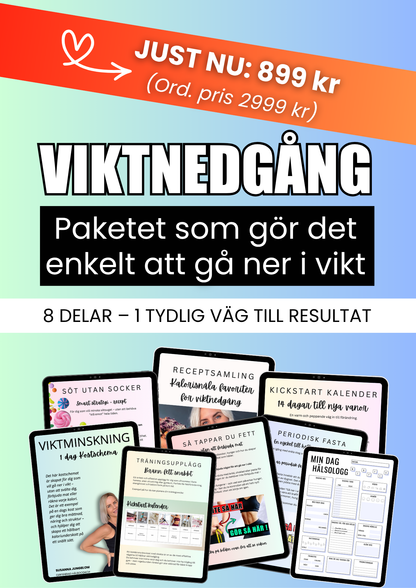 Viktnedgång paketet - 8 program för en lyckad viktnedgång